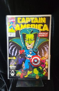 Captain America #382 Direct Edition (1991) Captain America 