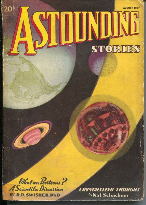 Astounding Stories 8/1937-Clayton-sci-fi pulp thrills-G