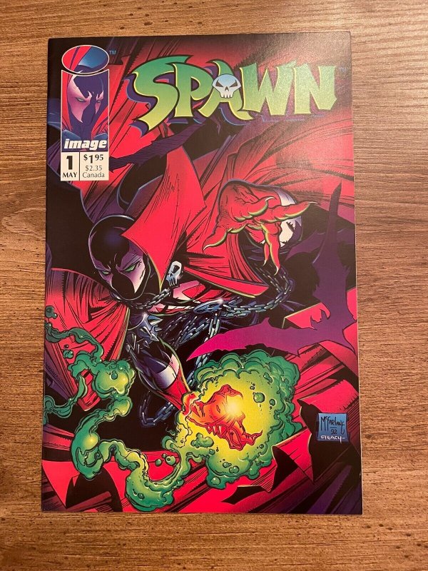 Spawn # 1 NM Image Comic Book Todd McFarlane Angela Clown Super-Hero CM9