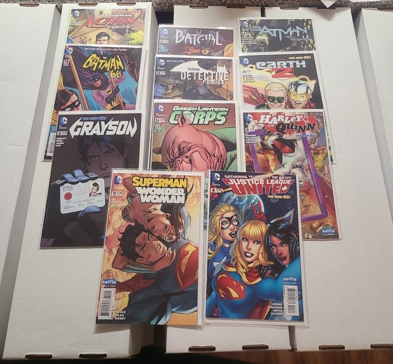 DC Selfie Variant Comic Book Lot | NM | 11 Variant Lot | New 52 Era