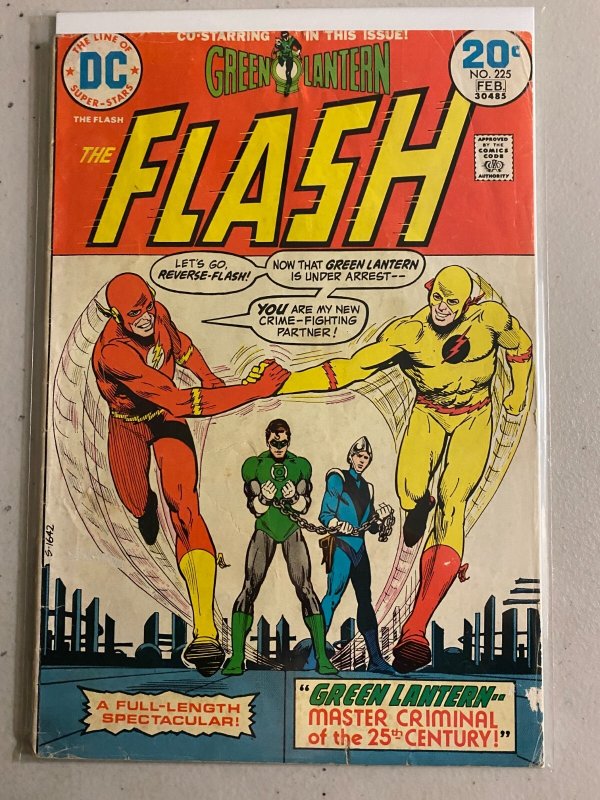 Flash #225 Reverse Flash + Green Lantern 4.0 (1974)