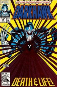 Darkhawk (1991) 25-A Red Foil Cover VG