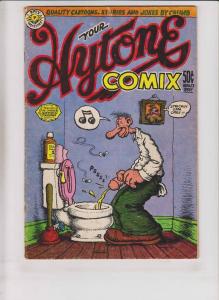 Your Hytone Comix #1 GD (1st) printing - robert crumb - underground comix 1971