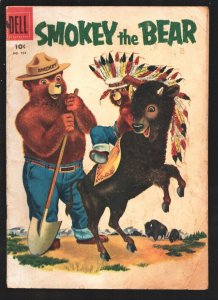 Smokey the Bear-Four Color Comics #754 1956-Dell-smoke jumpers-G+