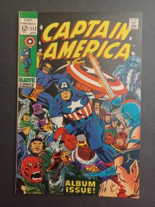 Captain America #112 -  Stan Lee - Jack Kirby - 1969 - VF