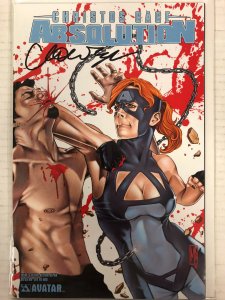 Absolution #3 Ultra Action Alpha Comic Book Variant Avatar 2009 SIGNED