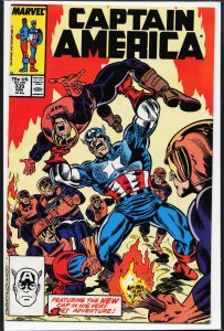Captain America #335 (1987) Captain America [Key Issue]