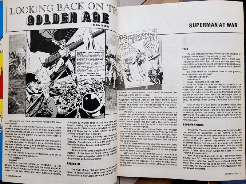 Comics Feature #46 VF- 1986 Roger Stern FANTASTIC FOUR Daredevil Goulart & More