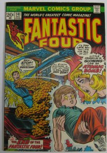 Fantastic Four #141 (Dec 1973, Marvel), VG (4.0), Franklin Richards depowered