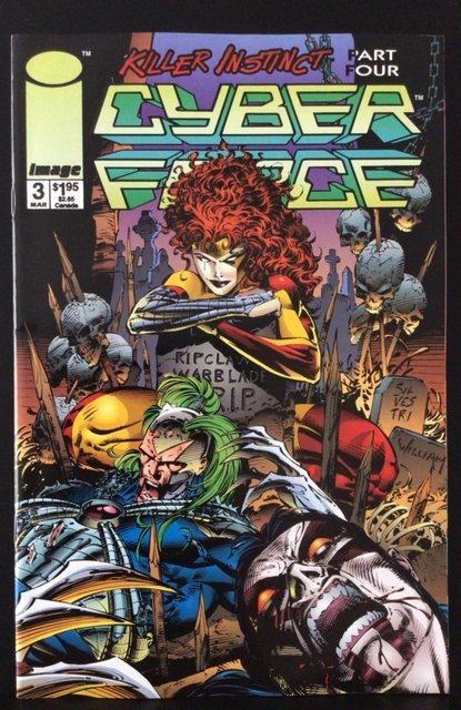 Cyber Force #3 (1994) ungraded