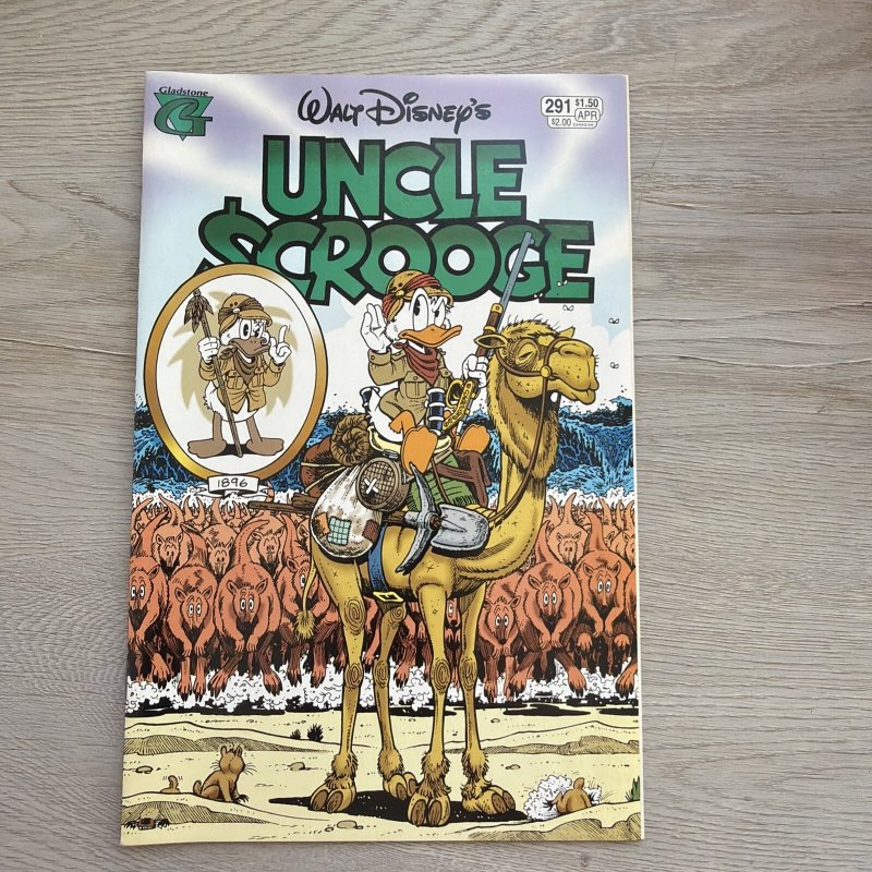 Walt Disney's Uncle Scrooge #291 (Gladstone Comics April 1995) NM-