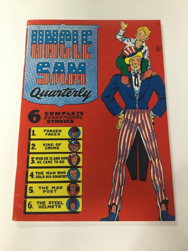 Uncle Sam Quarterly 1 Nm Near Mint Comic Magazines Reprint