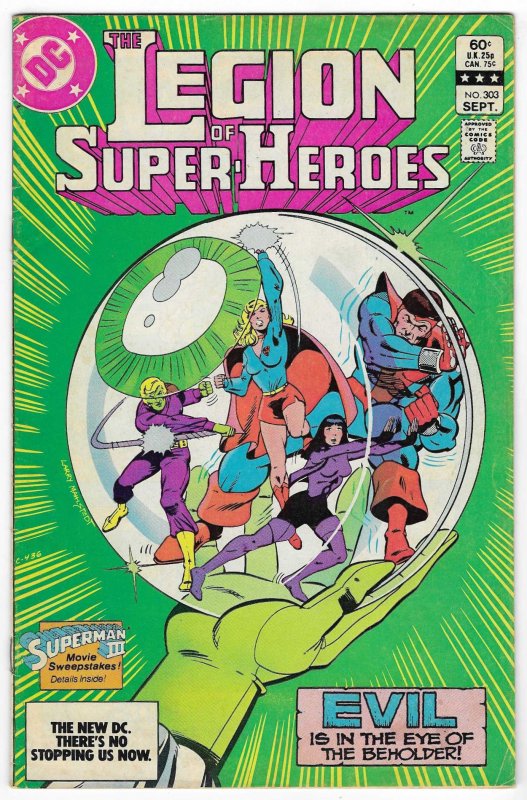 Legion of Super-Heroes #303 Direct Edition (1983)