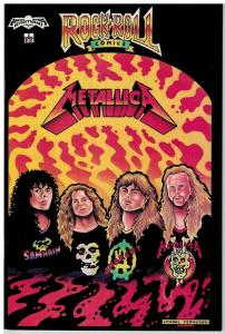 ROCK N ROLL COMICS 2 (1ST PR) VF Aug. 1989 METALLICA COMICS BOOK