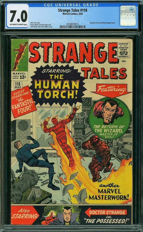 Strange Tales #118 (Marvel, 1964) CGC 7.0