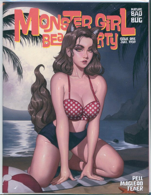 Monster Girl Beach Party #1 Dravacus Variant Bad Bug 2023 VF