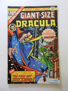 Giant-Size Dracula #5 (1975) VG/FN condition MVS intact