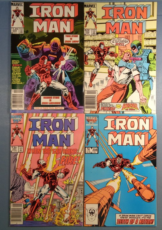 Iron Man Lot 37 #200-296 Annuals #9 #13