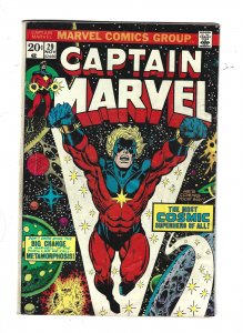 Captain Marvel #29 (1973) abc