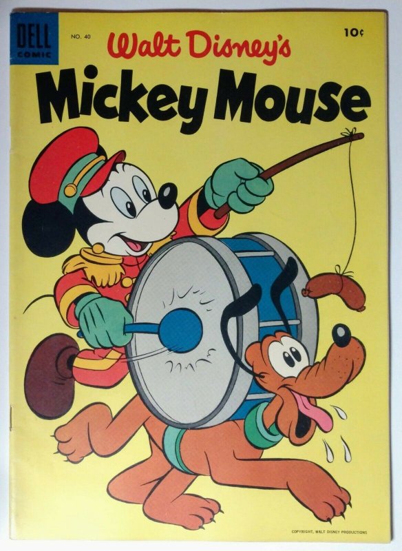 Mickey Mouse #40 Vintage Comic