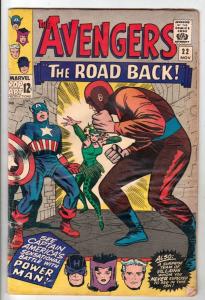 Avengers, The #22 (Oct-65) VG Affordable-Grade Avengers