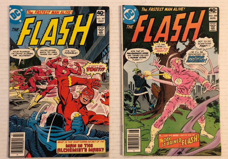 Flash #287 And 288 Lot Of 2