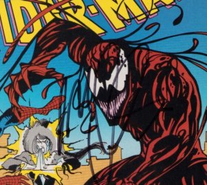The Spectacular Spider-Man #202 Newsstand Edition SIGNED (7.0) 1993