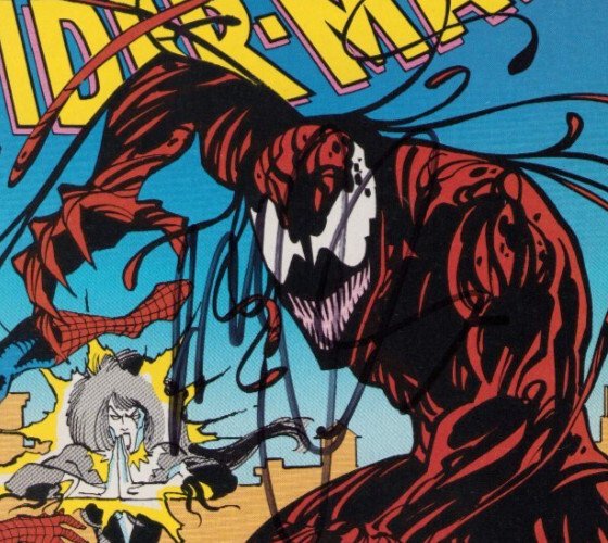 The Spectacular Spider-Man #202 Newsstand Edition SIGNED (7.0) 1993