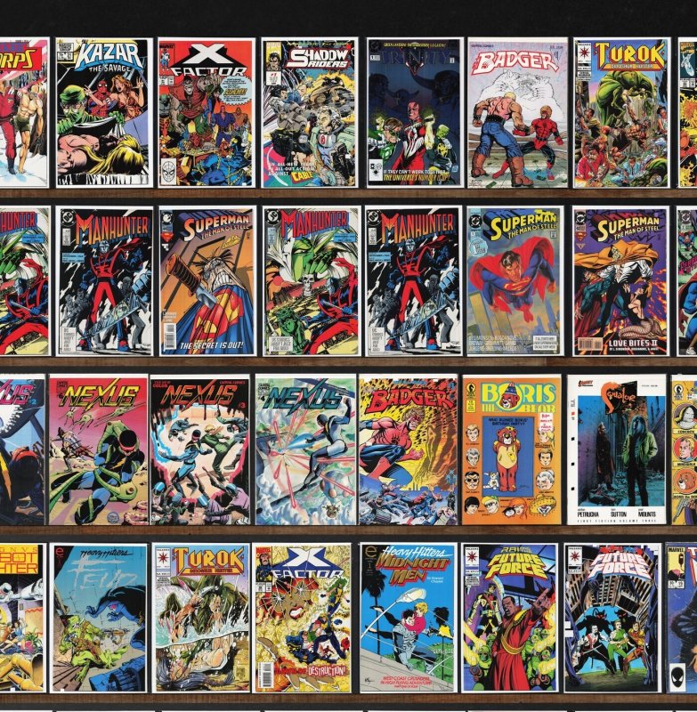 Huge Lot 140+ Comics with Manhunter, Airboy, X-Factor & More!