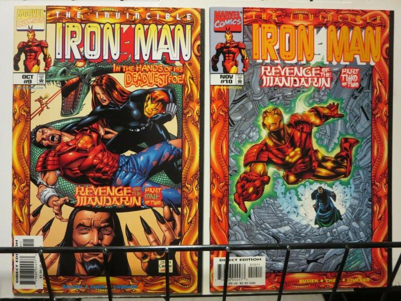 IRON MAN (1998) 9-10 Revenge of the MANDARIN