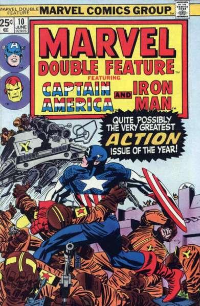 Marvel Double Feature #10, Fine- (Stock photo)