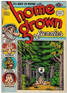 HOME GROWN FUNNIES (1971-1998 KS) 1 (7TH) Crumb