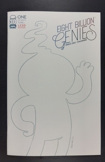 Eight Billion Genies #1 Local Comic Shop Day Cover (2022)