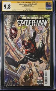 Miles Morales : Spider-Man (2024) # 15 (CGC 9.8 SS) Signed & Sketch Alan Quah