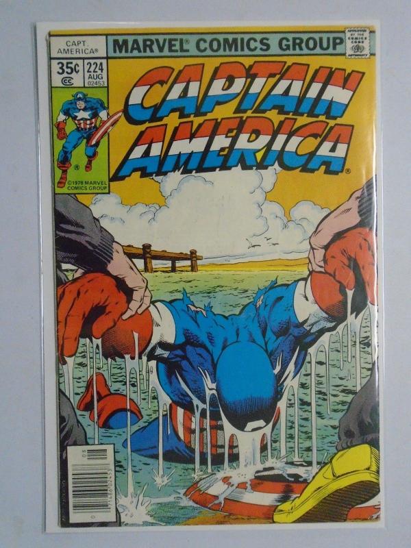 Captain America (1st Series) #224, 6.0 (1978)