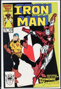 Iron Man #213 (1986) Iron Man