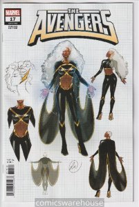 AVENGERS (2023 MARVEL) #17 VARIANT 1:10 LUCAS WERNECK DESIGN NM R32901