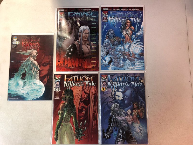 Fathom Lot (1998) #0,1/2,1-14; 2nd #0,1-11  + more VF/NM Complete Run Set Image