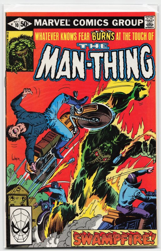 Man-Thing #10 Direct Edition (1981) Man-Thing