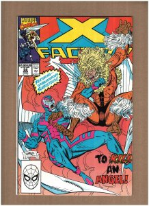 X-Factor #52 Marvel Comics 1990 ARCHANGEL vs. SABRETOOTH Liefeld Cover NM- 9.2