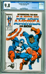 Captain America #334 Direct Edition (1987) CGC 9.8!
