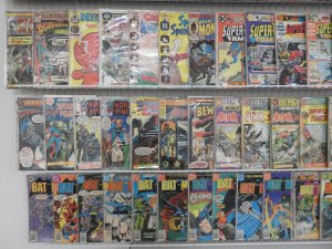 Huge Lot 120+ Silver/Bronze Comics W/ Batman, Detective Comics, +More! Avg GD+