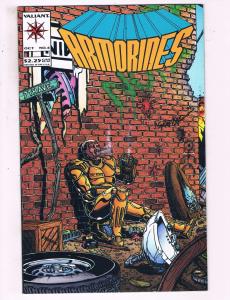 Lot Of 7 Armorines Valiant Comic Books # 1 2 3 4 5 6 7 Modern Age Series J25