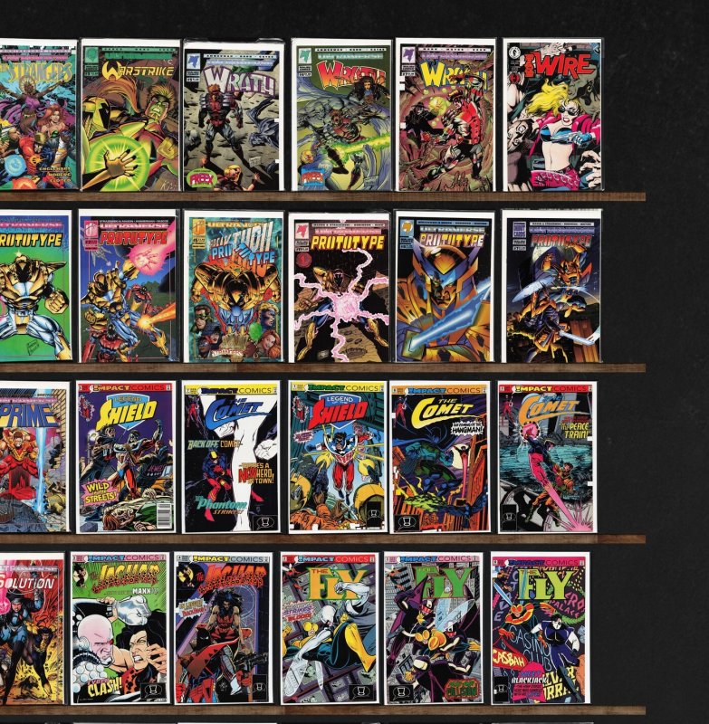 Huge Lot 150+ Comics with Iron Man, Will To Power, Prototype, Prime & More!