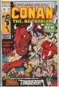 Conan the Barbarian #10 (Oct-71) NM/NM- High-Grade Conan the Barbarian