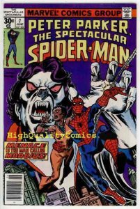 SPECTACULAR SPIDER-MAN #7,  VF/NM, Vampire, Morbius the Vampire, Sal Buscema