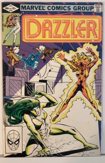 Dazzler #14 Direct Edition (1982)