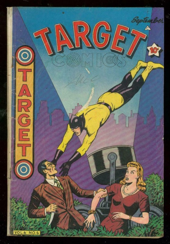 TARGET COMICS v.6 #6 1945-THE CADET-TARGET VS ORIENTAL VG 