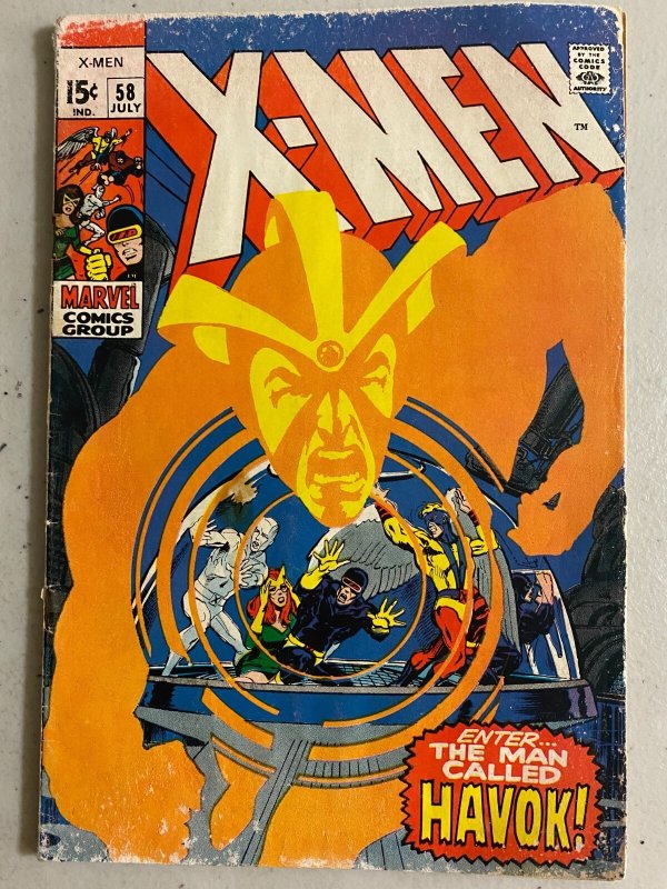Uncanny X-Men #58 2.0 (1969)