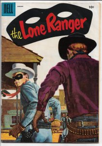 The Lone Ranger 91 January, 1956 - Silver Age - (VF-)
